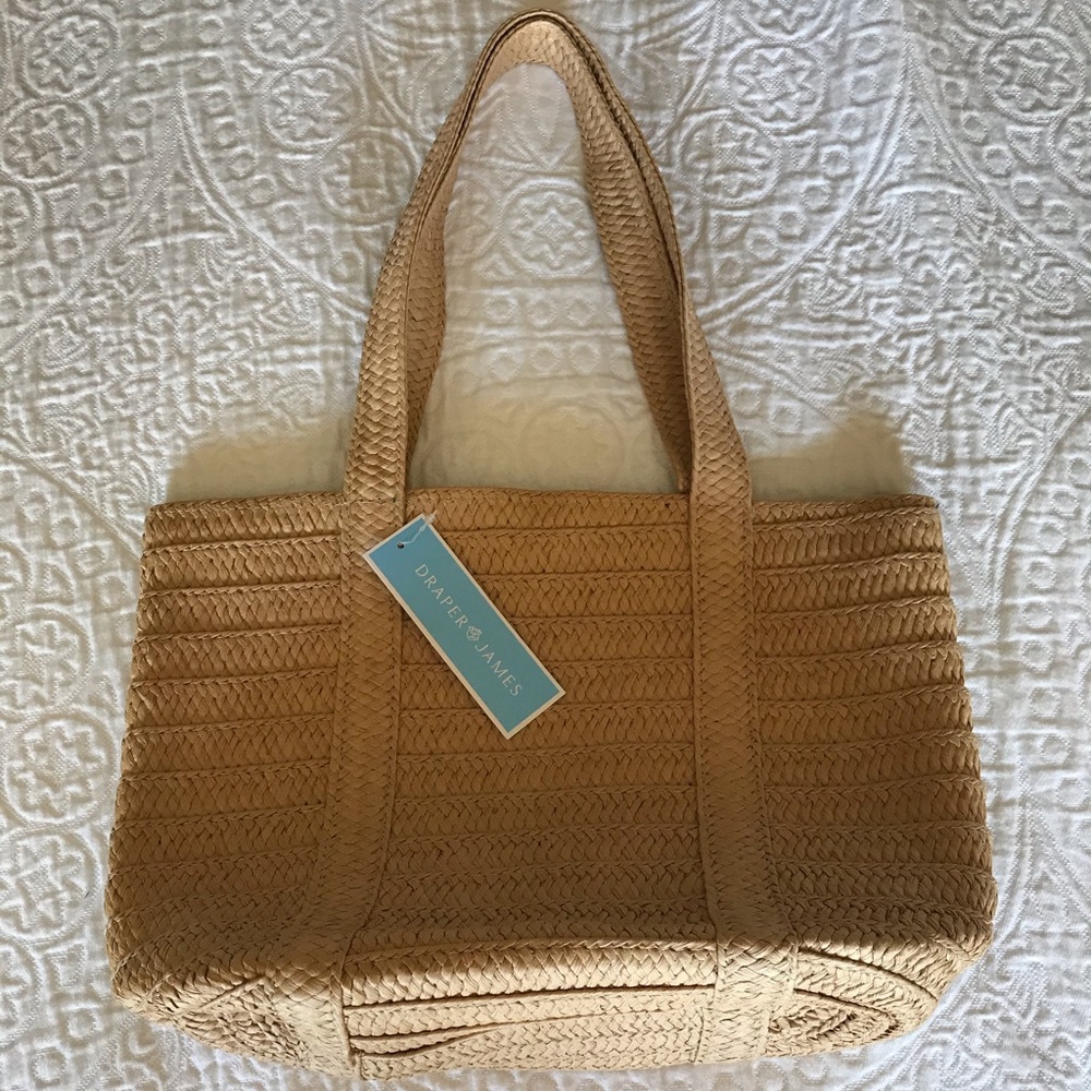 Draper James Straw Tote *NWT*